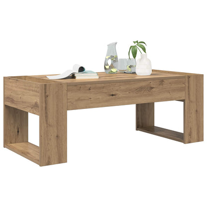 Tavolino da salotto Rovere artigianale 110 x 50 x 41 cm | homemem39