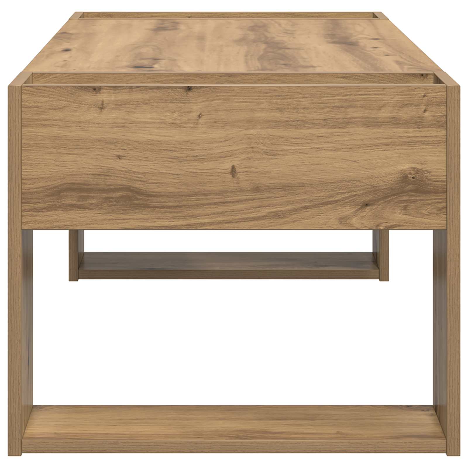 Tavolino da salotto Rovere artigianale 110 x 50 x 41 cm | homemem39