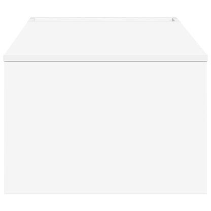 Tavolino da salotto Bianco 95 x 50 x 34 cm Legno multistrato | homemem39