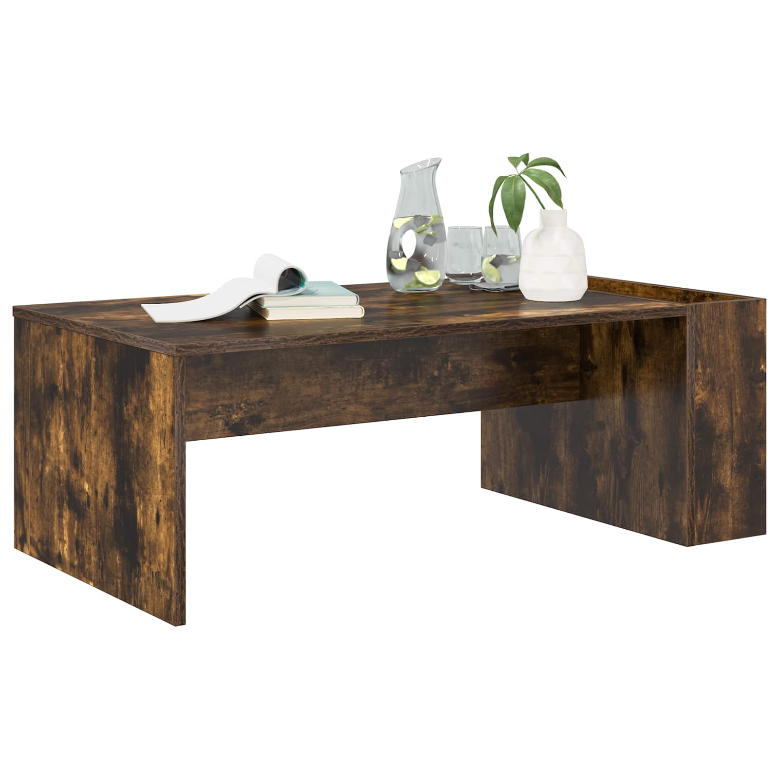 Tavolino da salotto Rovere fumé 95 x 50 x 34 cm | homemem39