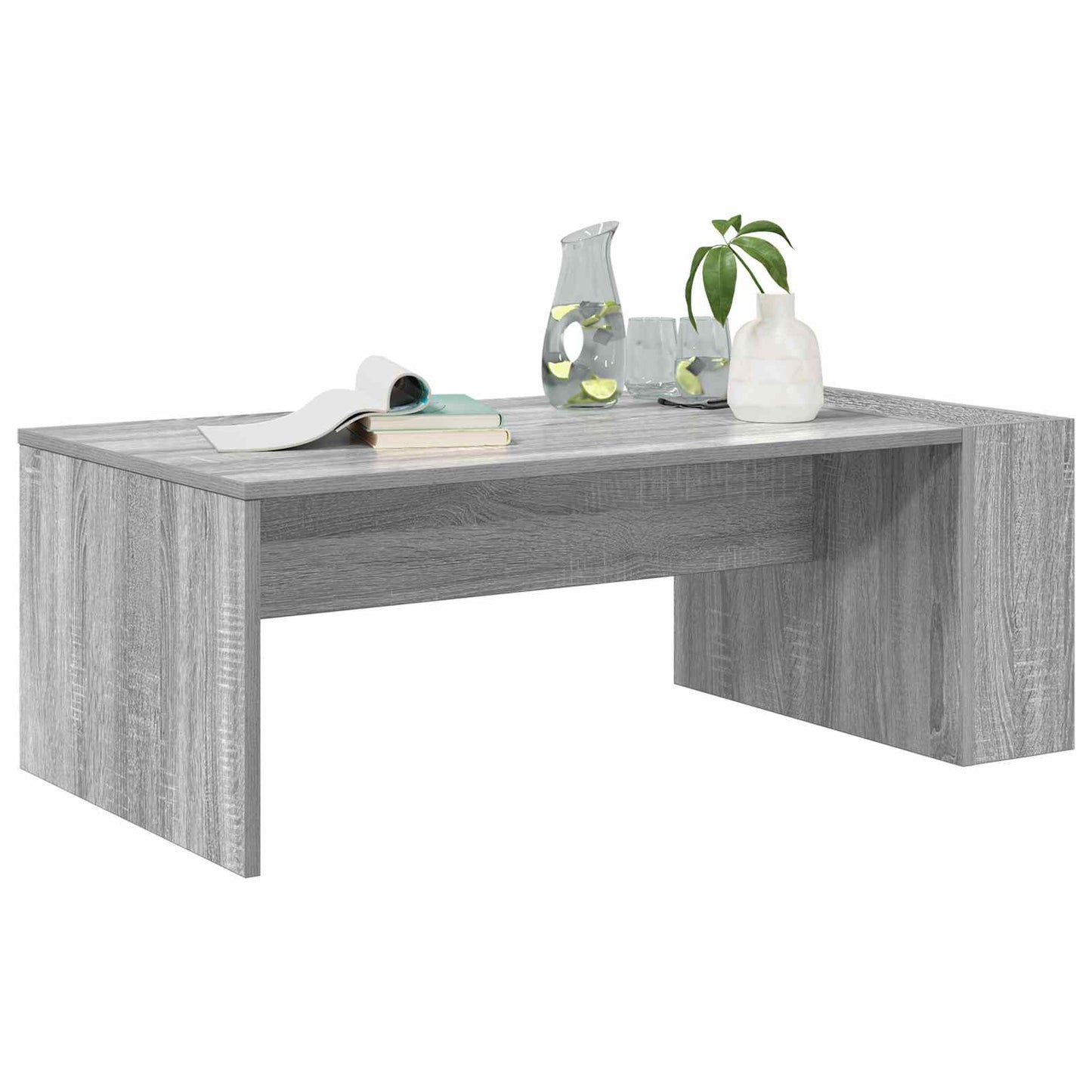 Tavolino da salotto Grigio Sonoma 95 x 50 x 34 cm | homemem39