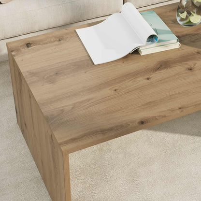Tavolino da salotto Rovere artigianale 95 x 50 x 34 cm | homemem39