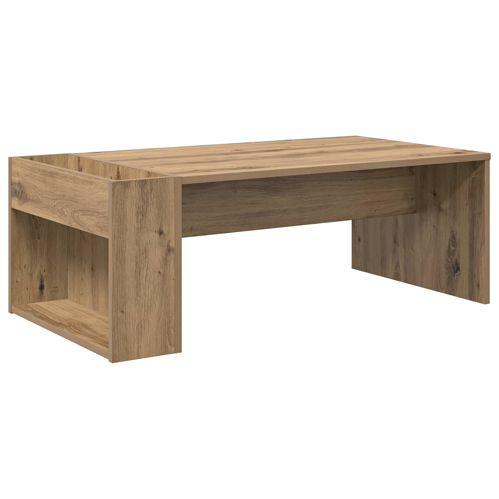 Tavolino da salotto Rovere artigianale 95 x 50 x 34 cm | homemem39
