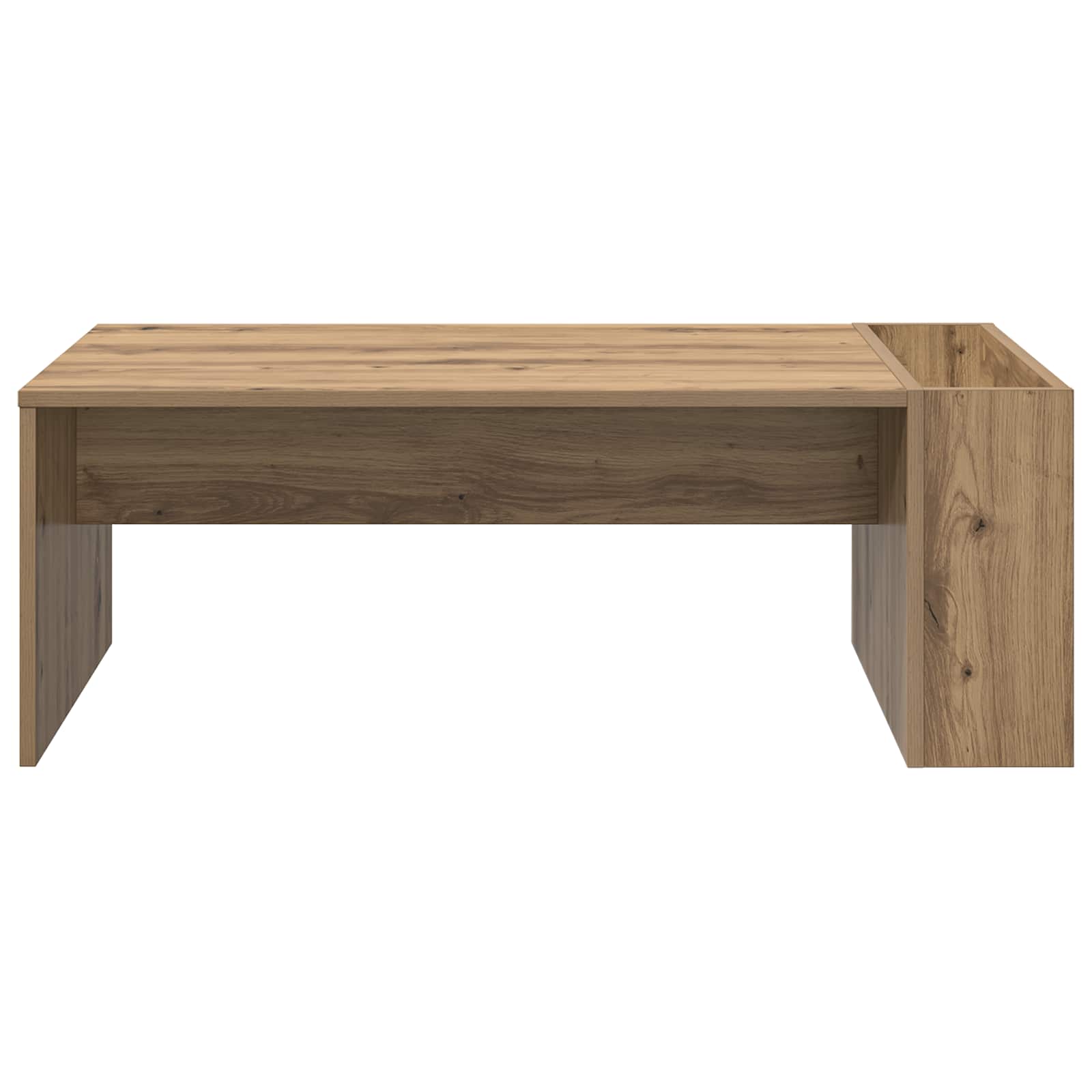 Tavolino da salotto Rovere artigianale 95 x 50 x 34 cm | homemem39