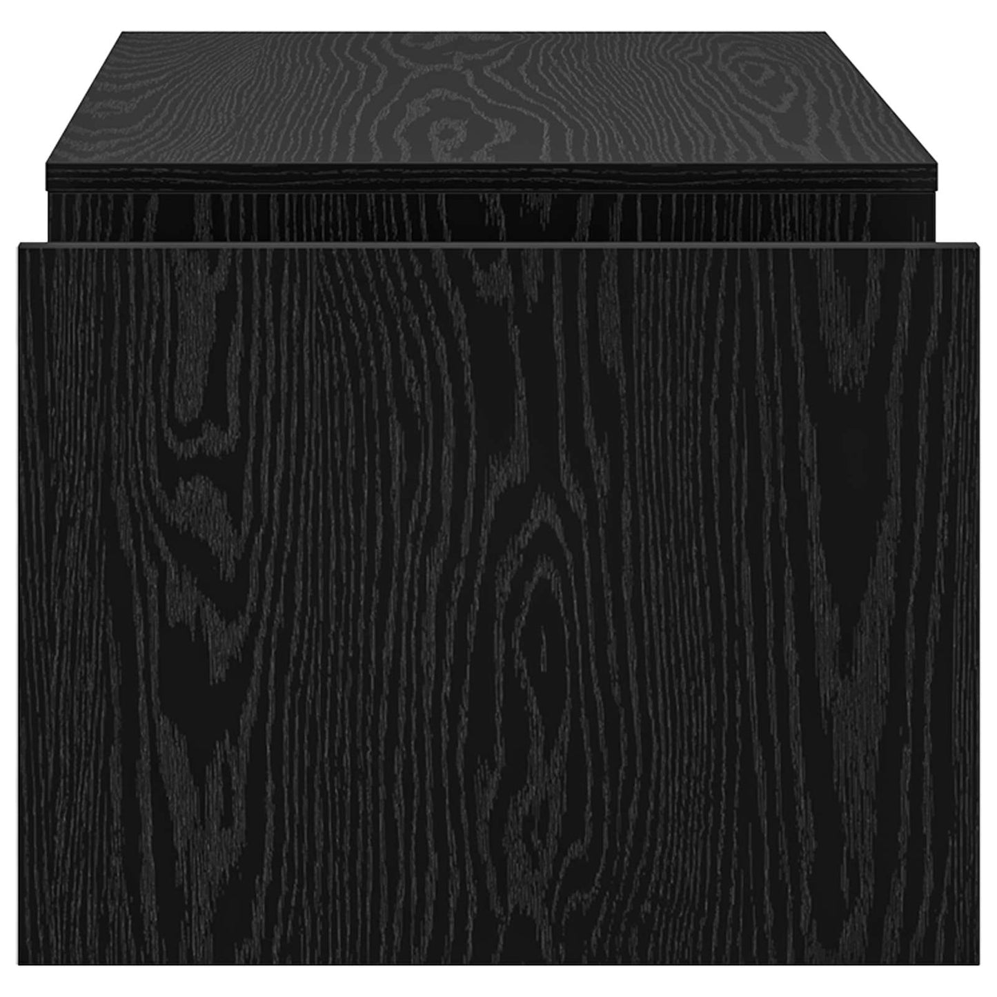 Tavolino da salotto Rovere Nero 90 x 45 x 35 cm | homemem39