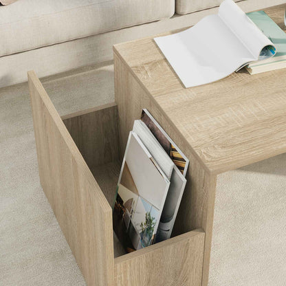 Tavolino da salotto Rovere Sonoma 90 x 45 x 35 cm | homemem39