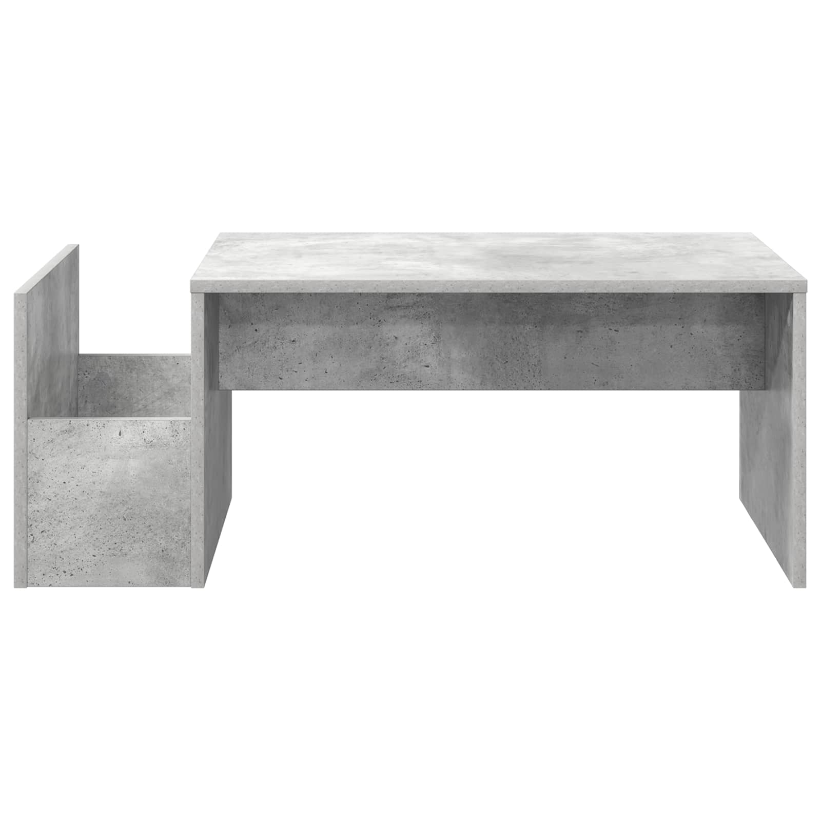 Tavolino da salotto Grigio cemento 90 x 45 x 35 cm | homemem39