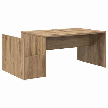 Tavolino da salotto Rovere artigianale 90 x 45 x 35 cm | homemem39