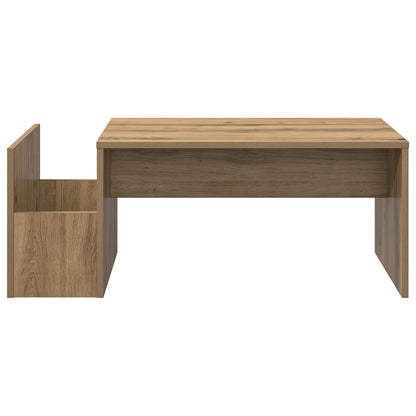 Tavolino da salotto Rovere artigianale 90 x 45 x 35 cm | homemem39