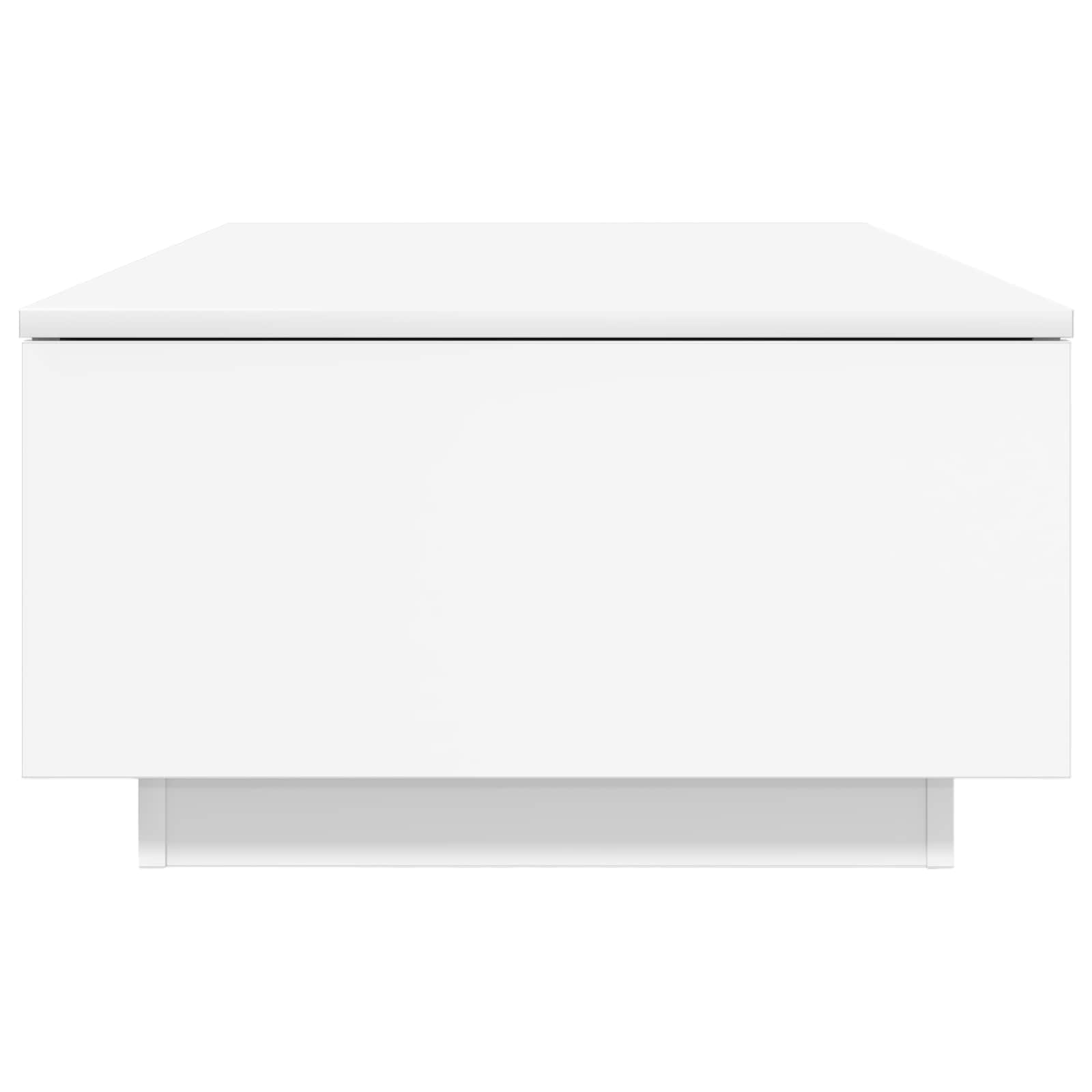 Tavolino da salotto Bianco 95 x 55 x 31 cm Legno multistrato | homemem39
