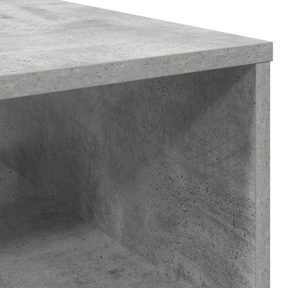 Tavolino da salotto con cassetto Grigio cemento 95 x 55 x 31 cm