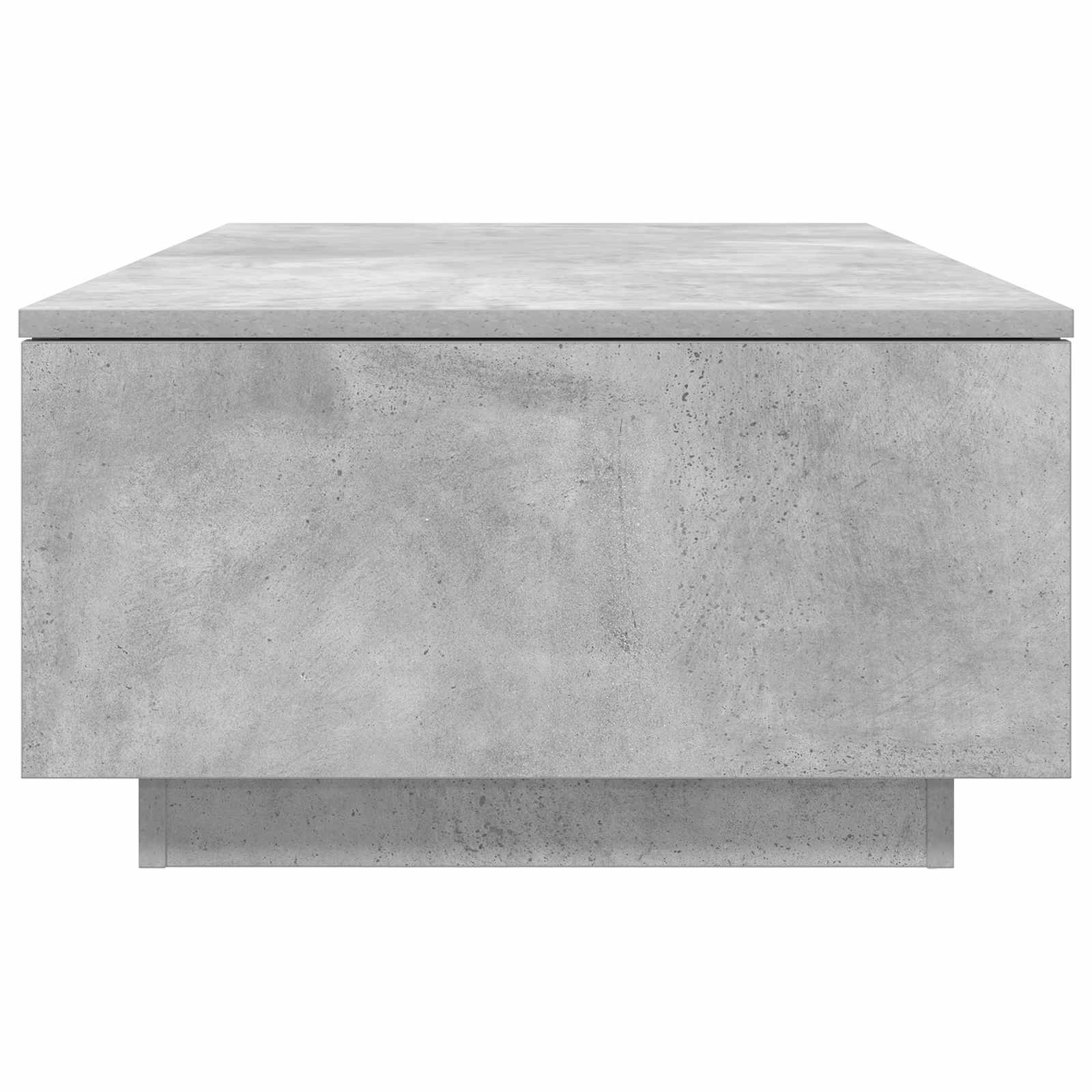 Tavolino da salotto con cassetto Grigio cemento 95 x 55 x 31 cm | homemem39