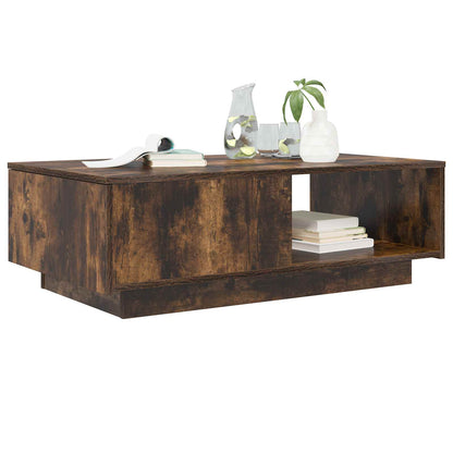 Tavolino da salotto con cassetto Rovere fumé 95 x 55 x 31 cm | homemem39