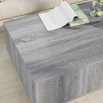 Tavolino da salotto con cassetto Grigio Sonoma 95 x 55 x 31 cm | homemem39