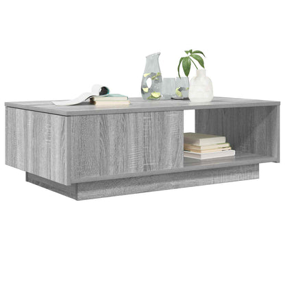 Tavolino da salotto con cassetto Grigio Sonoma 95 x 55 x 31 cm | homemem39