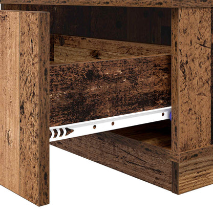Tavolino da salotto con cassetto Legno vecchio 95 x 55 x 31 cm | homemem39