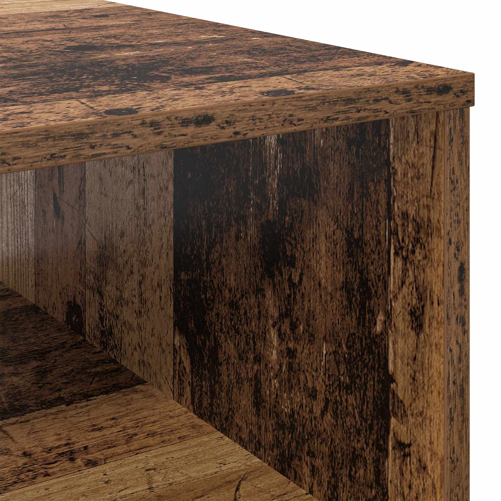 Tavolino da salotto con cassetto Legno vecchio 95 x 55 x 31 cm | homemem39
