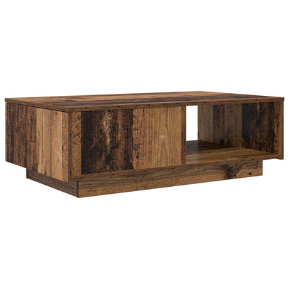 Tavolino da salotto con cassetto Legno vecchio 95 x 55 x 31 cm | homemem39