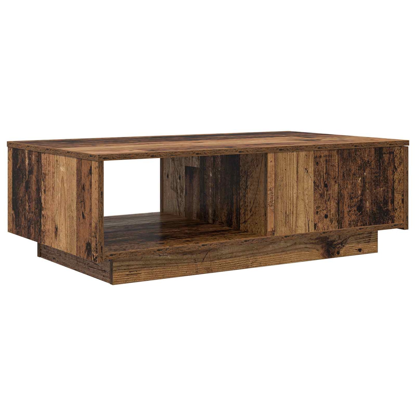Tavolino da salotto con cassetto Legno vecchio 95 x 55 x 31 cm | homemem39