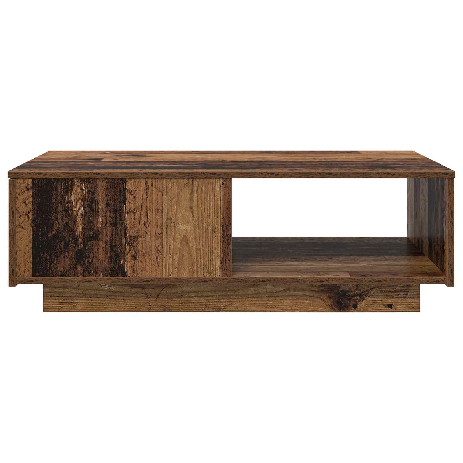 Tavolino da salotto con cassetto Legno vecchio 95 x 55 x 31 cm | homemem39