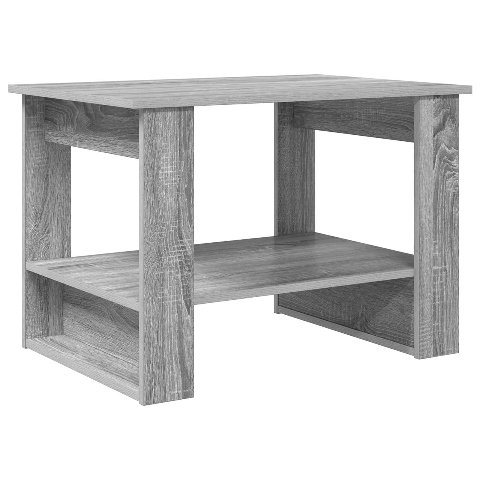 Tavolino da salotto Grigio Sonoma 72 x 50 x 50 cm | homemem39