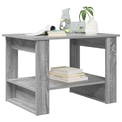 Tavolino da salotto Grigio Sonoma 72 x 50 x 50 cm | homemem39
