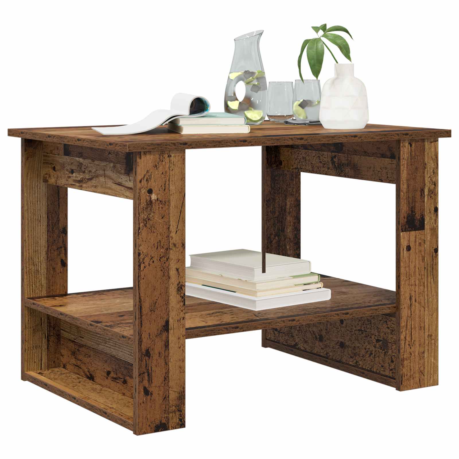 Tavolino da salotto Legno vecchio 72 x 50 x 50 cm | homemem39