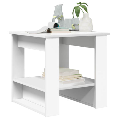 Tavolino da salotto Bianco 51 x 50 x 50 cm Legno multistrato