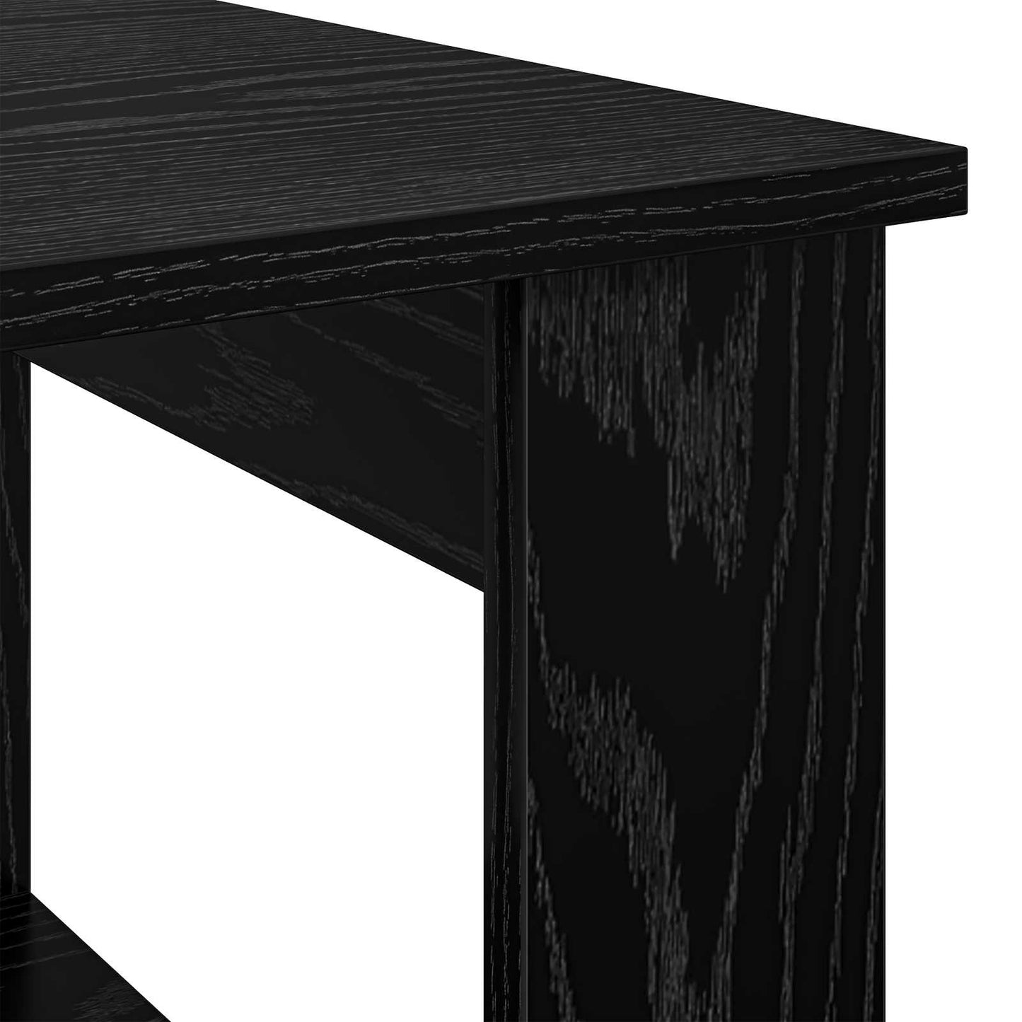 Tavolino da salotto Rovere Nero 51 x 50 x 50 cm | homemem39