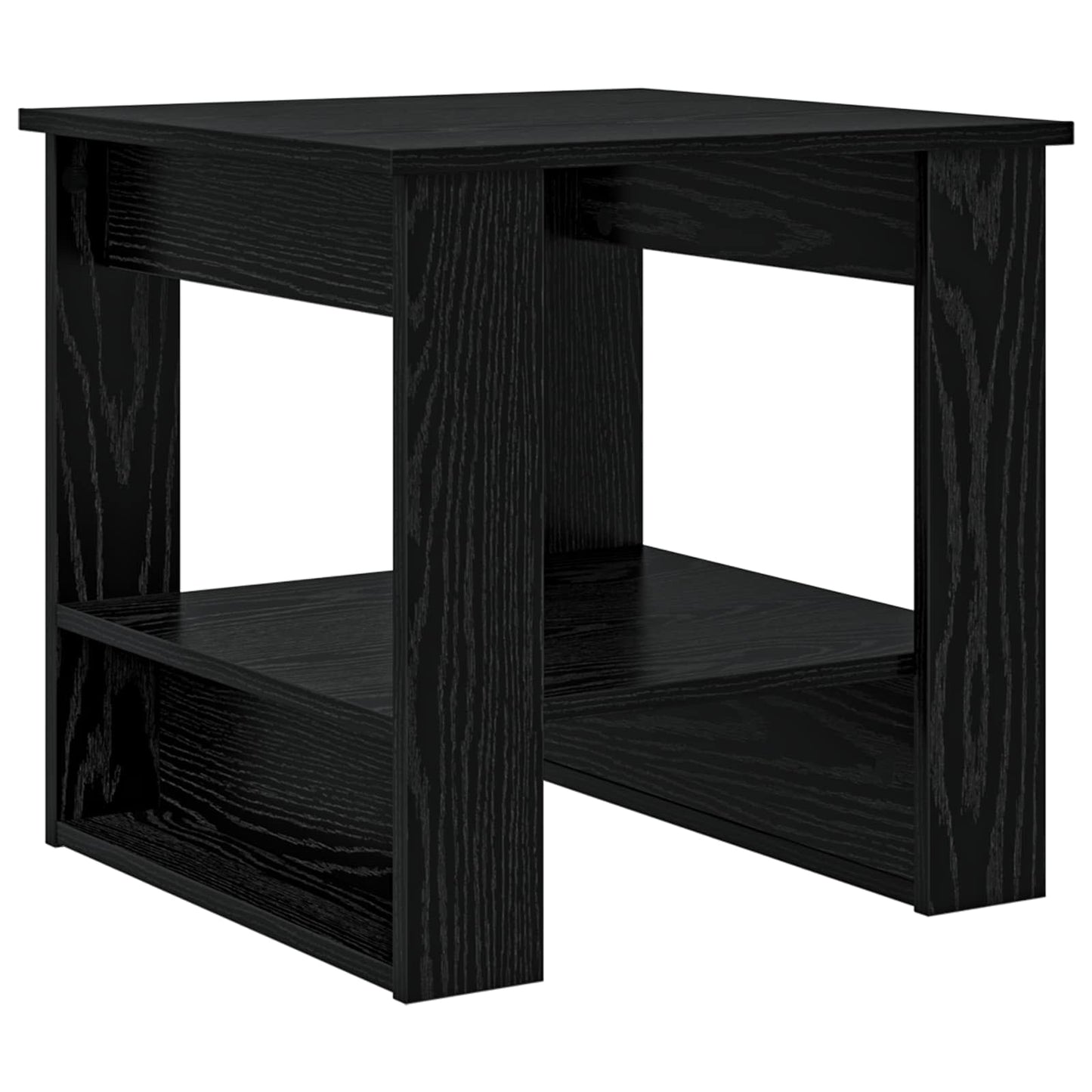 Tavolino da salotto Rovere Nero 51 x 50 x 50 cm | homemem39