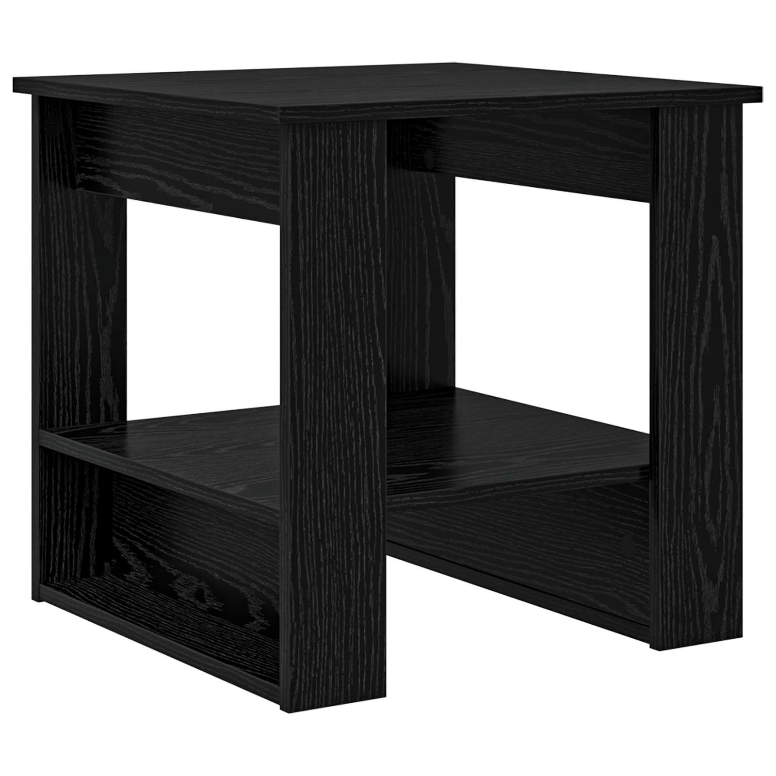 Tavolino da salotto Rovere Nero 51 x 50 x 50 cm | homemem39