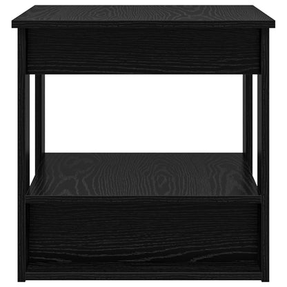 Tavolino da salotto Rovere Nero 51 x 50 x 50 cm | homemem39