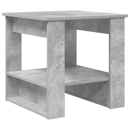 Tavolino da salotto Grigio cemento 51 x 50 x 50 cm