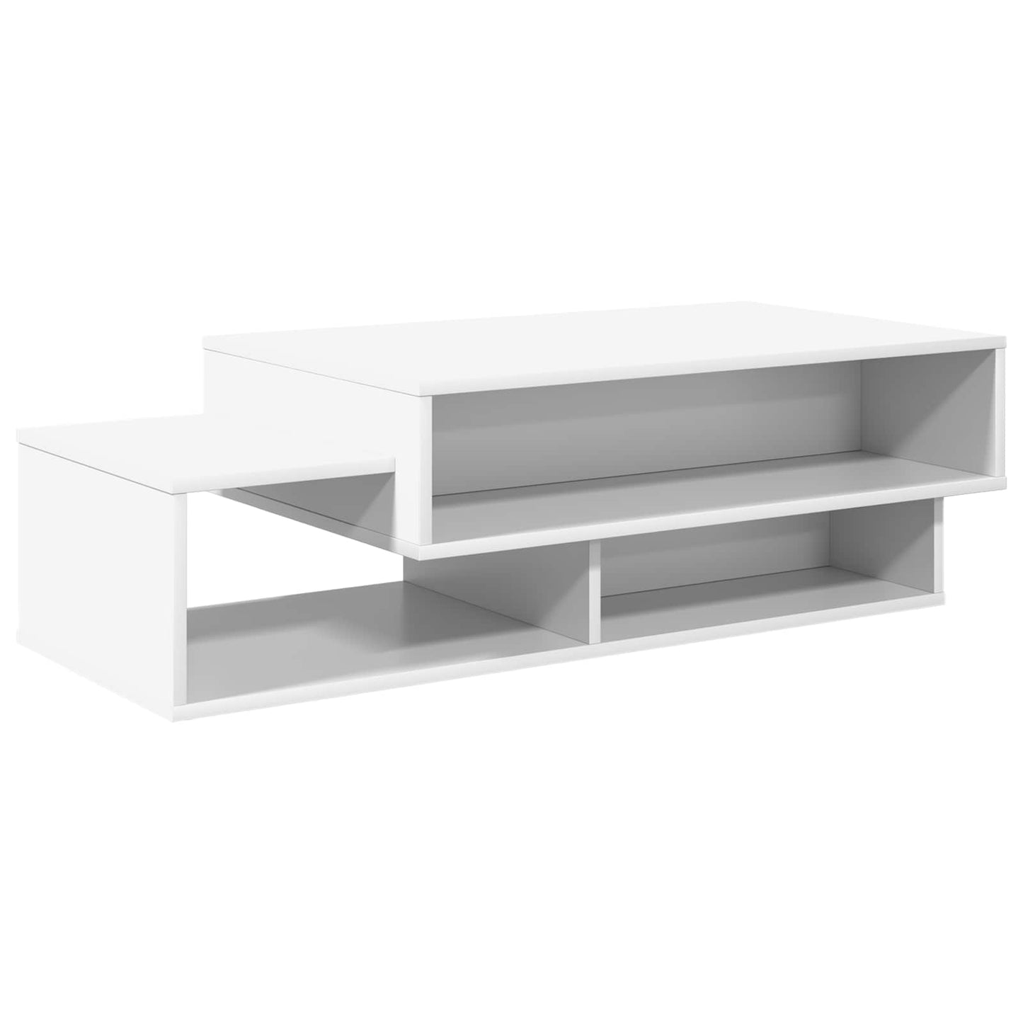 Tavolino da salotto Bianco 105 x 50 x 32,5 cm Legno multistrato