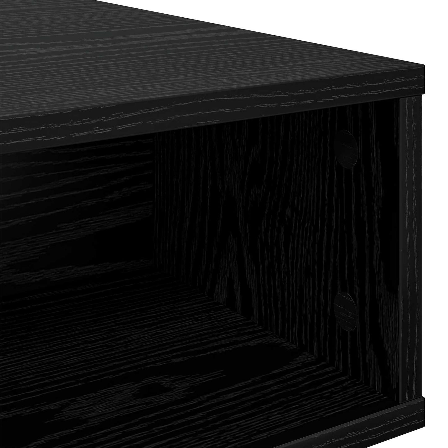Tavolino da salotto Rovere Nero 105 x 50 x 32,5 cm