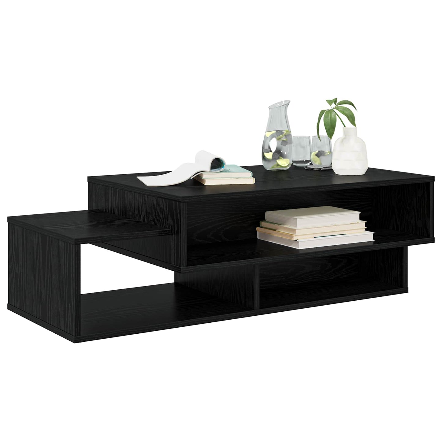 Tavolino da salotto Rovere Nero 105 x 50 x 32,5 cm