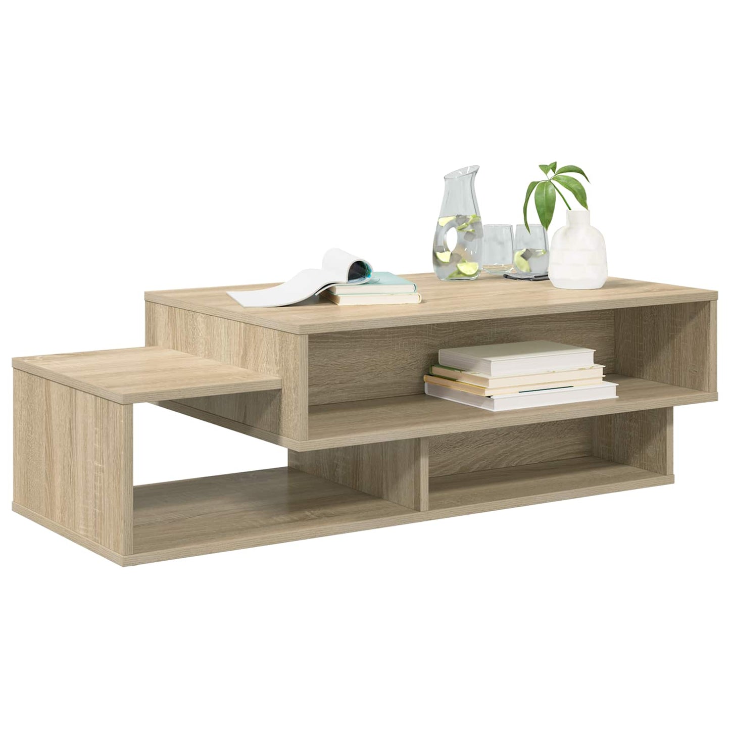 Tavolino da salotto Rovere Sonoma 105 x 50 x 32,5 cm | homemem39