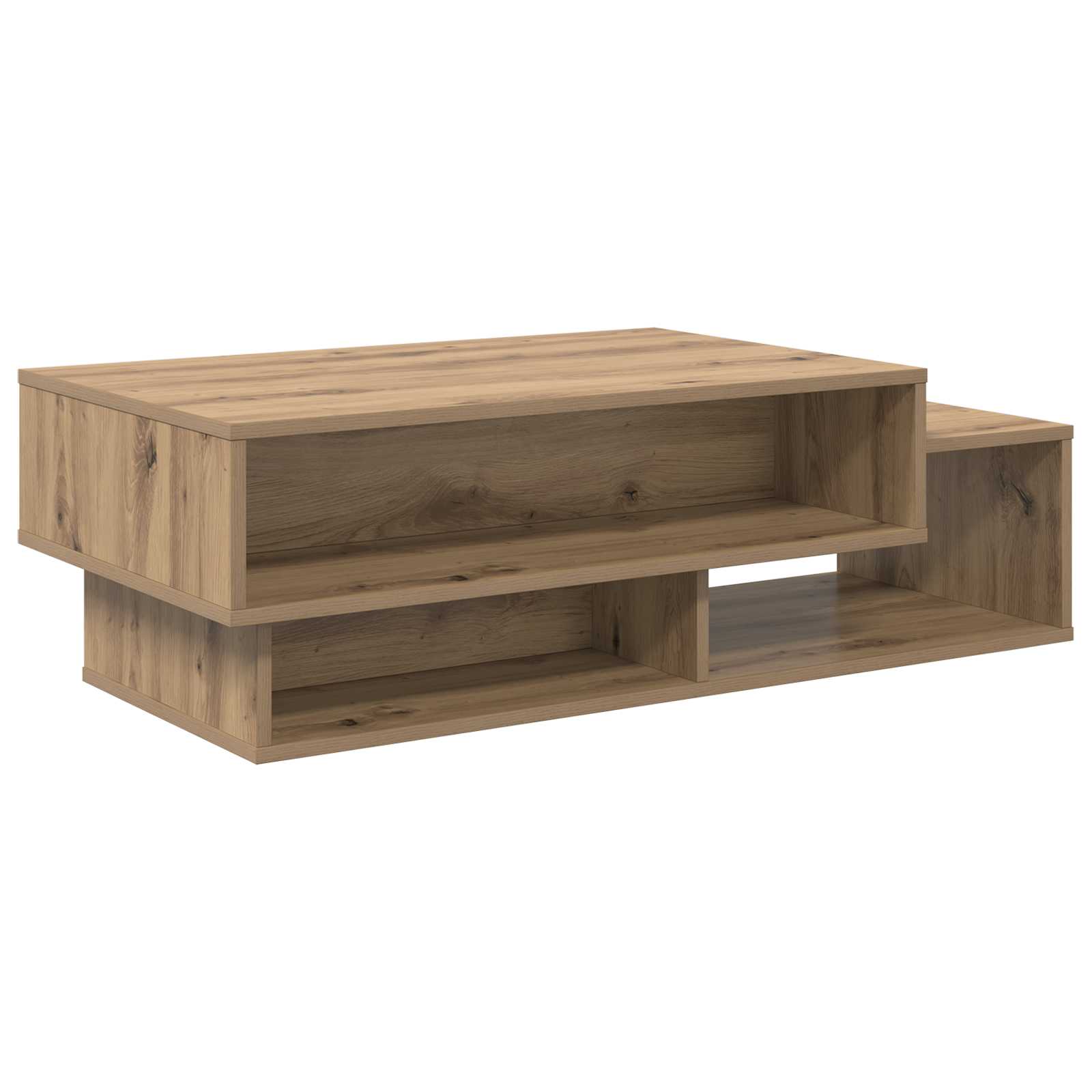 Tavolino da salotto Rovere artigianale 105 x 50 x 32,5 cm | homemem39