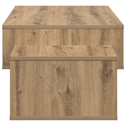Tavolino da salotto Rovere artigianale 105 x 50 x 32,5 cm | homemem39