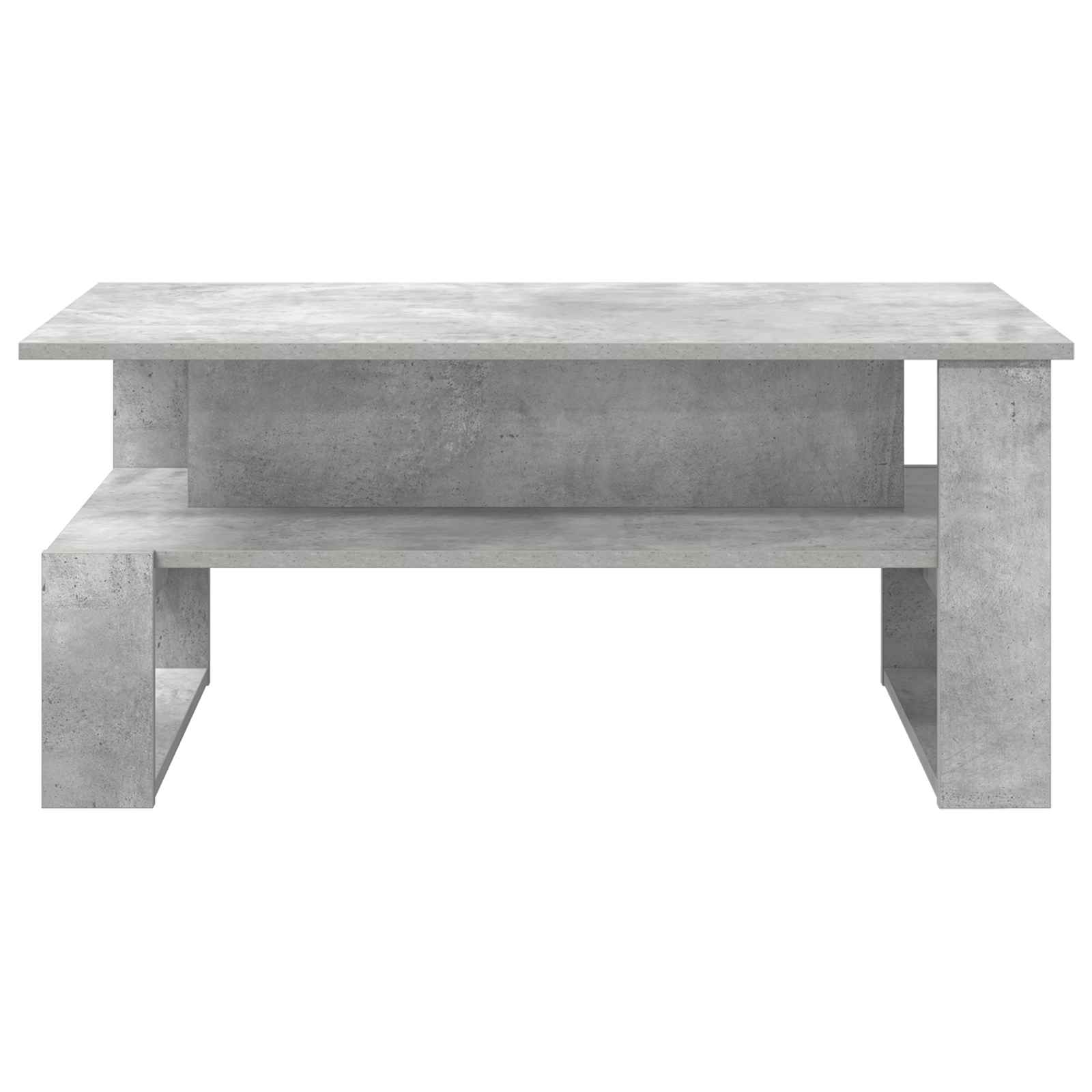 Tavolino da salotto Grigio cemento 90 x 50 x 40 cm | homemem39