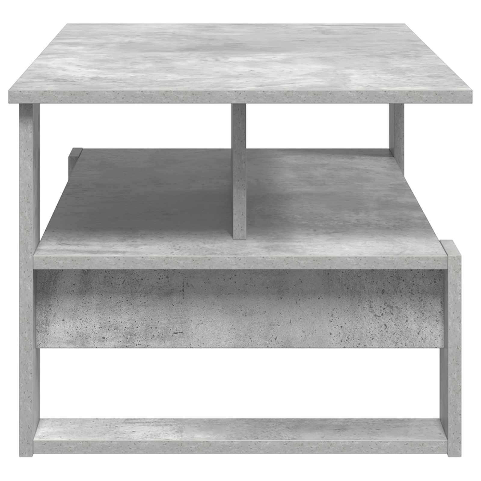 Tavolino da salotto Grigio cemento 90 x 50 x 40 cm | homemem39