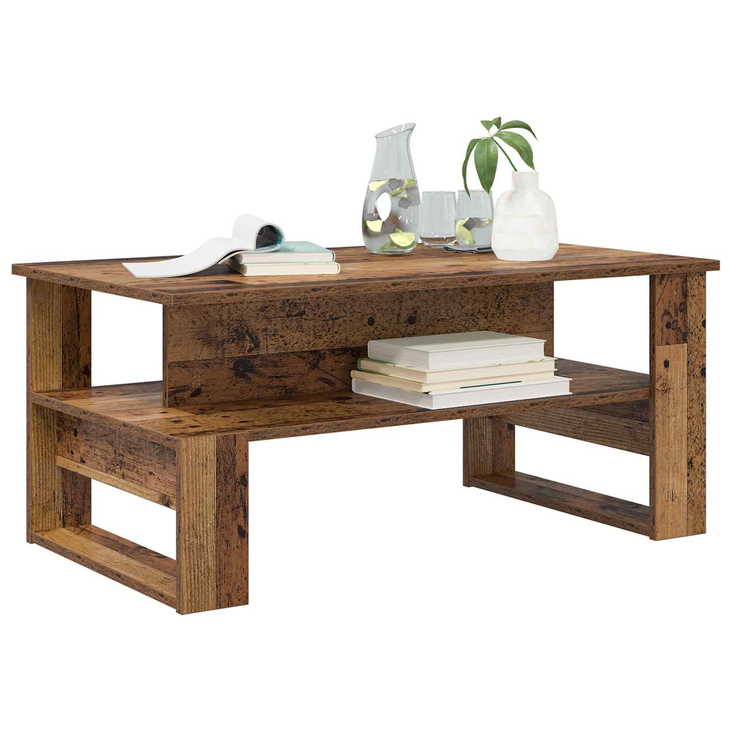 Tavolino da salotto Legno vecchio 90 x 50 x 40 cm | homemem39