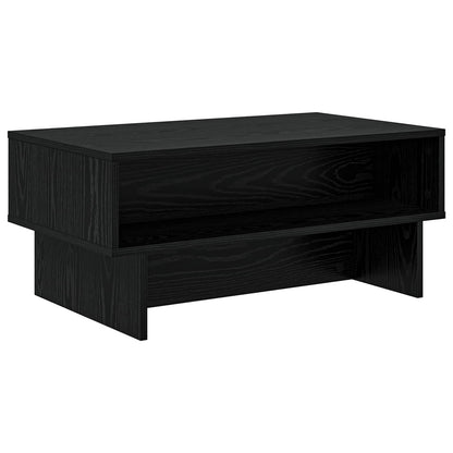 Tavolino da salotto Rovere Nero 80 x 46 x 35 cm | homemem39