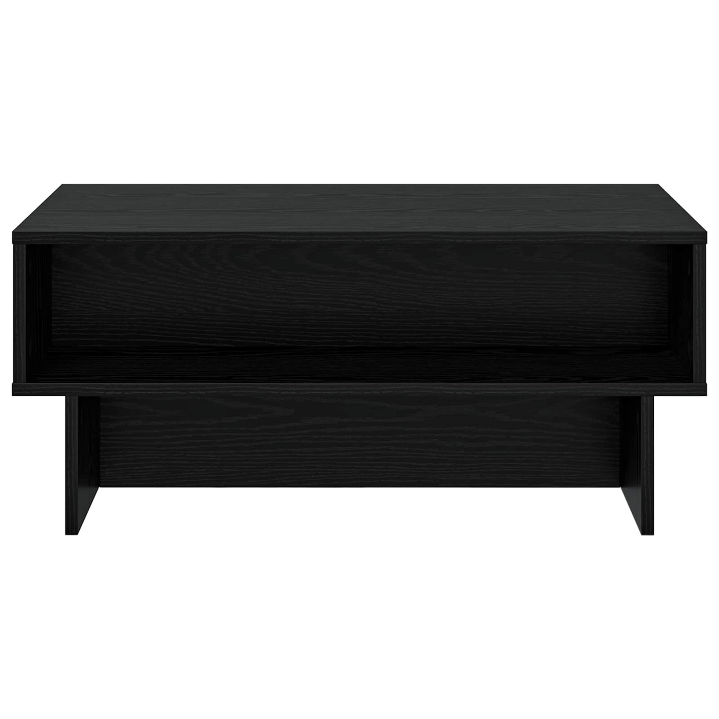 Tavolino da salotto Rovere Nero 80 x 46 x 35 cm | homemem39