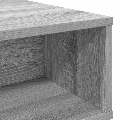 Tavolino da salotto Grigio Sonoma 80 x 46 x 35 cm | homemem39
