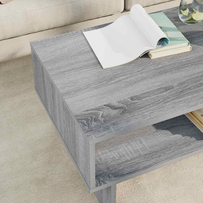Tavolino da salotto Grigio Sonoma 80 x 46 x 35 cm | homemem39
