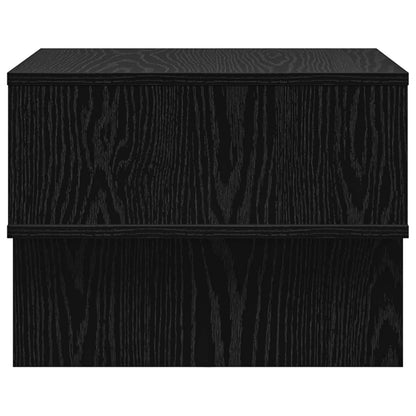 Tavolino da salotto Rovere Nero 48 x 46 x 35 cm