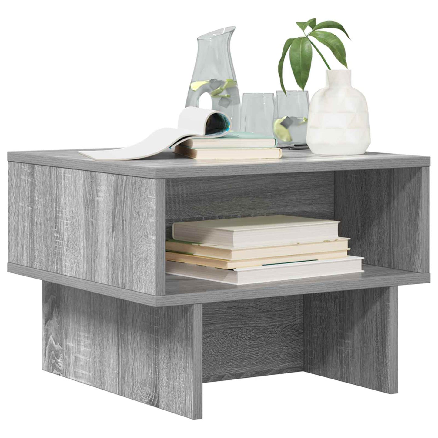 Tavolino da salotto Grigio Sonoma 48 x 46 x 35 cm