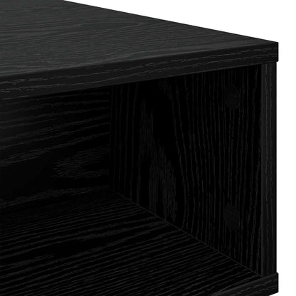 Tavolino da salotto Rovere Nero 100 x 46 x 35 cm