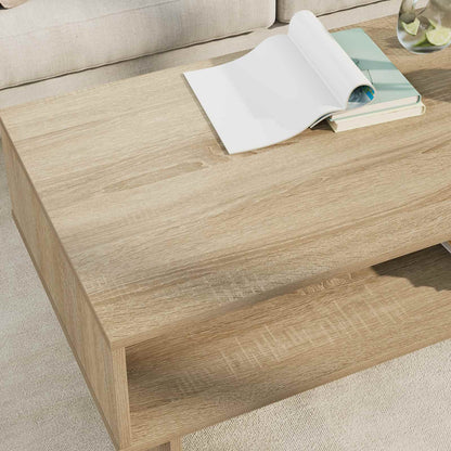 Tavolino da salotto Rovere Sonoma 100 x 46 x 35 cm